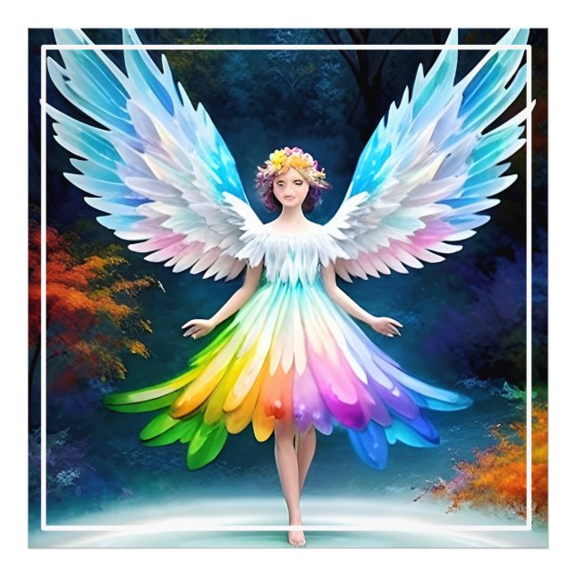 Impression Photo Belles ailes Angel Art-35444 (Devant)