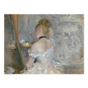 Impression Photo Berthe Morisot - Femme à sa Toilette