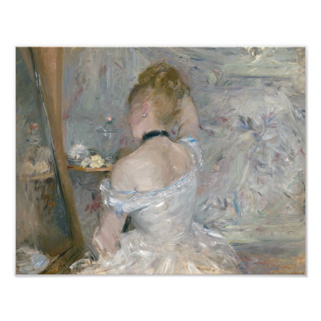 Impression Photo Berthe Morisot - Femme à sa Toilette (Devant)