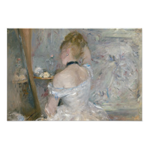 Impression Photo Berthe Morisot - Femme à sa Toilette