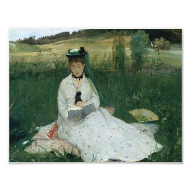 Impression Photo Berthe Morisot - Lecture (Devant)