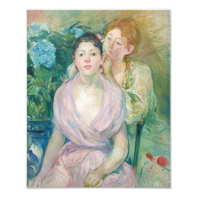 Impression Photo Berthe Morisot - L'Horstensia / Les Deux Soeurs (Devant)
