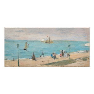 Impression Photo Berthe Morisot - Sur la plage, Les Petites-Dalles