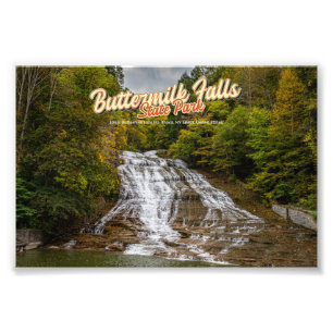 Impression Photo Beurre Chutes Ithaca New York