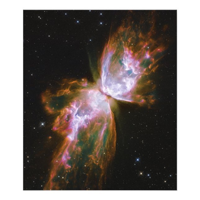 Impression Photo Beurre papillon Nébuleuse NGC 6302 Caldwell 69 (Devant)