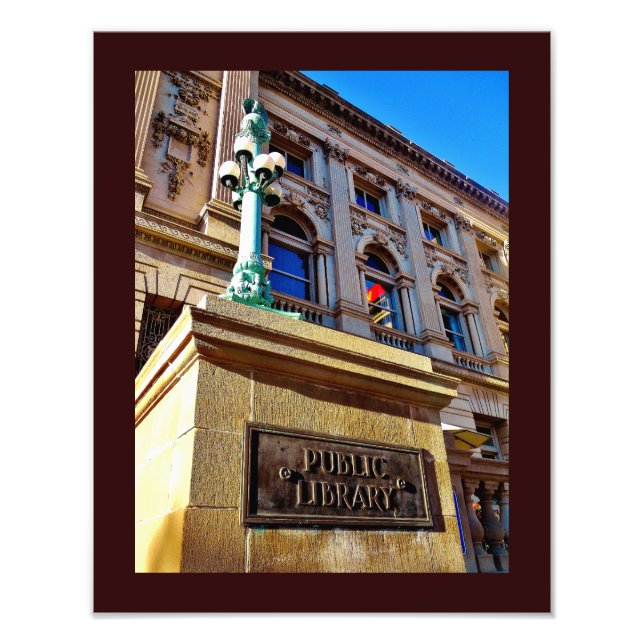 Impression Photo Bibliothèque publique de Milwaukee (Devant)