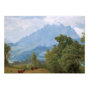 Impression Photo Bierstadt - Mont Pilatus, Suisse