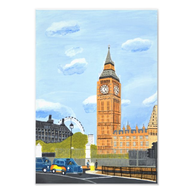 Impression Photo Big Ben Londres (Devant)