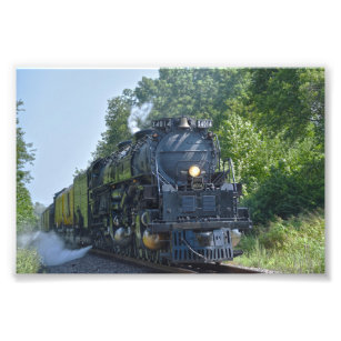 Impression Photo Big Boy No. 4014 Steam Locomotive
