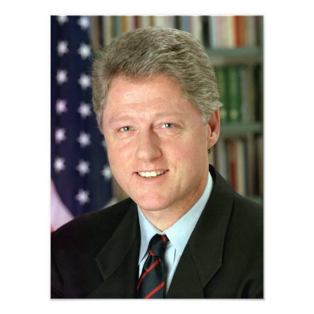 Impression Photo Bill Clinton (Devant)