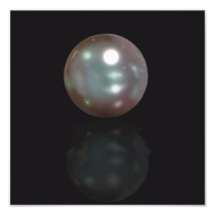 Impression Photo Birthstone Pearl Juin