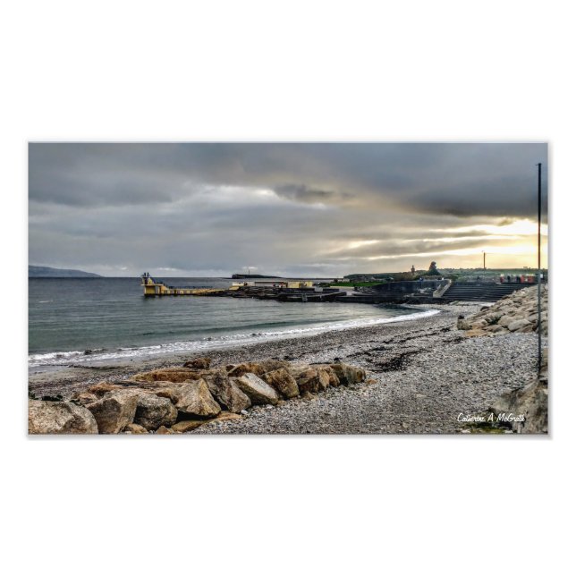 Impression Photo Blackrock Diving Board, Salthill, Galway (Devant)