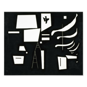 Impression Photo Blanc – Doux et dur Kandinsky