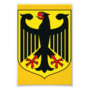 Impression Photo Blason de l'Allemagne