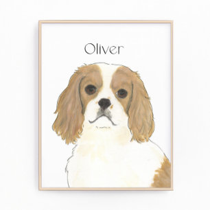 Impression Photo Blenheim Cavalier King Charles Spaniel