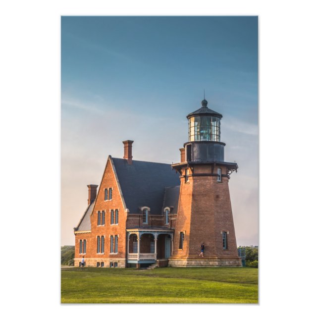 Impression Photo Block Island Lighthouse 16x19 Imprimer (Devant)