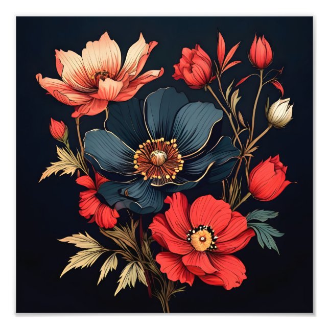 Impression Photo Blooms de minuit (Devant)