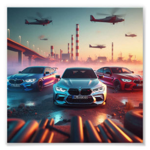 Impression Photo BMW voitures extraordinaire super belle affiche