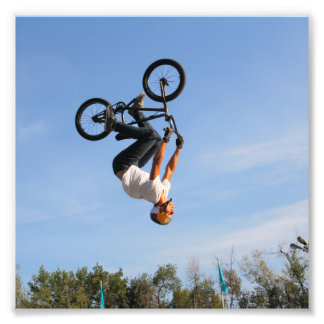 Impression Photo BMX - Retourner vers le haut vers le bas