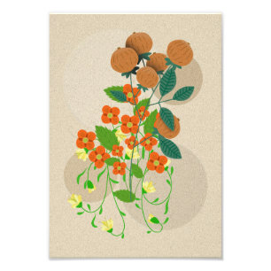 Impression Photo Boho Sunshine Minimaliste Daisy Wall Art