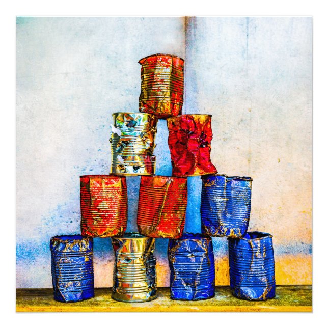 Impression Photo Boites À Soupe - Après Le Déjeuner (Devant)