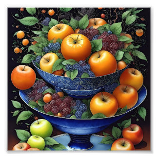 Impression Photo Bol fruitier coloré