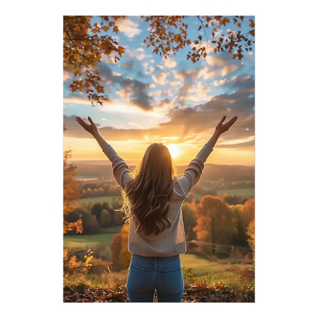 Impression Photo Bonjour automne (Devant)