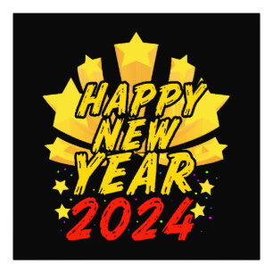 Impression Photo Bonne année 2024 
