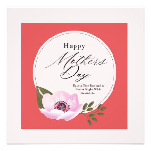 Impression Photo Bonne gratitude pour la Fête des Mères. Vous êtes 