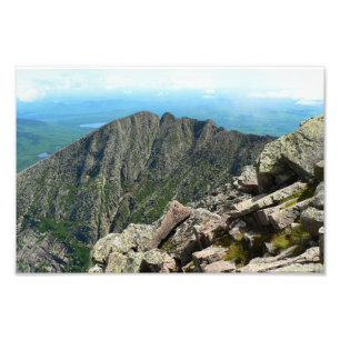 Impression Photo Bordure de couteau, Katahdin, Maine