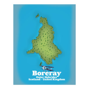 Impression Photo Boreray Hébrides Ecosse Royaume-Uni