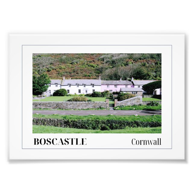 Impression Photo Boscastle, Cornouailles (Devant)