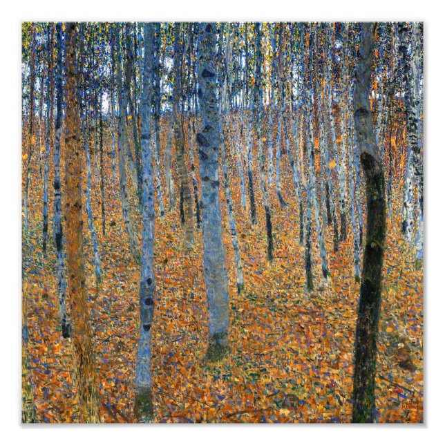 Impression Photo Bosquet de hêtres I | Gustav Klimt | (Devant)
