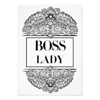 Impression Photo Boss Lady - Élégante autonomisation