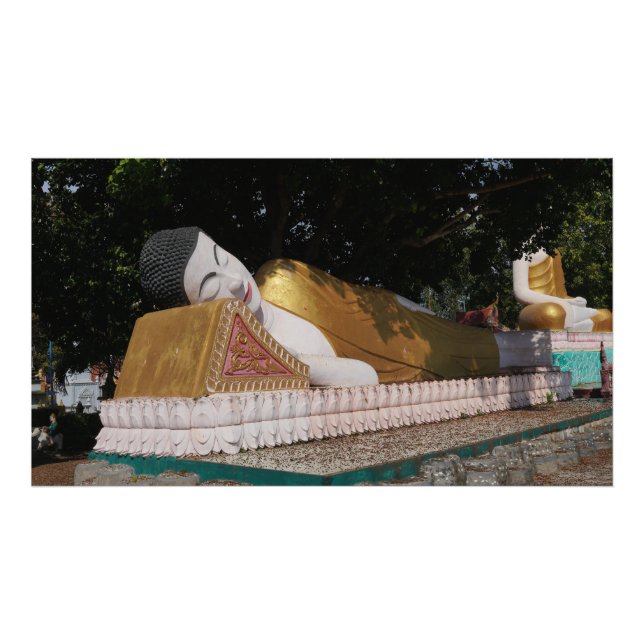 Impression Photo Bouddha couché (Devant)