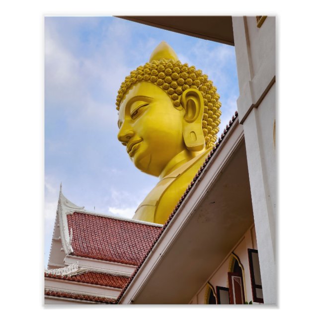 Impression Photo Bouddha d'or en Thaïlande (Devant)