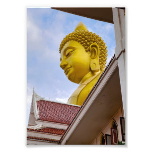 Impression Photo Bouddha en or en Thaïlande