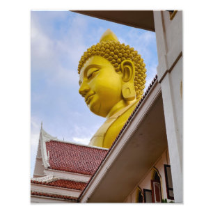 Impression Photo Bouddha en or en Thaïlande