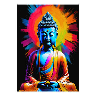 Impression Photo Bouddha - Rayons de Tranquillité