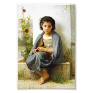 Impression Photo Bouguereau Le Petit Kitter