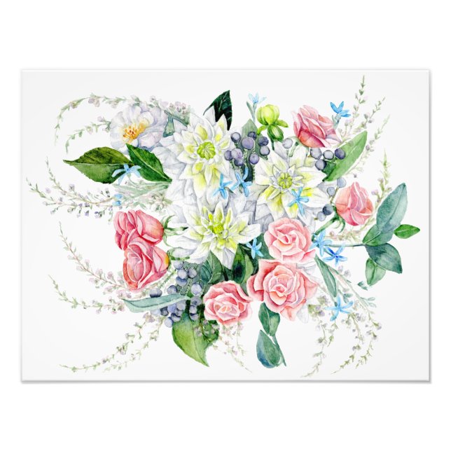 Impression Photo Bouquet de fleurs (Devant)