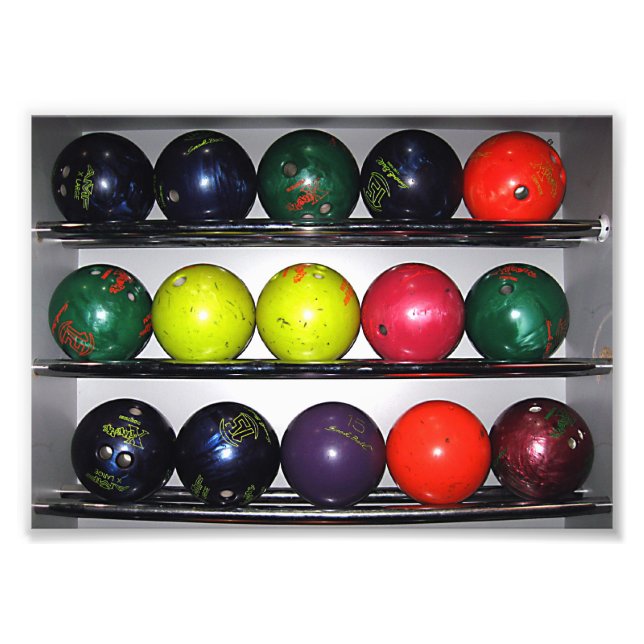 Impression Photo Bowling Balls (Devant)