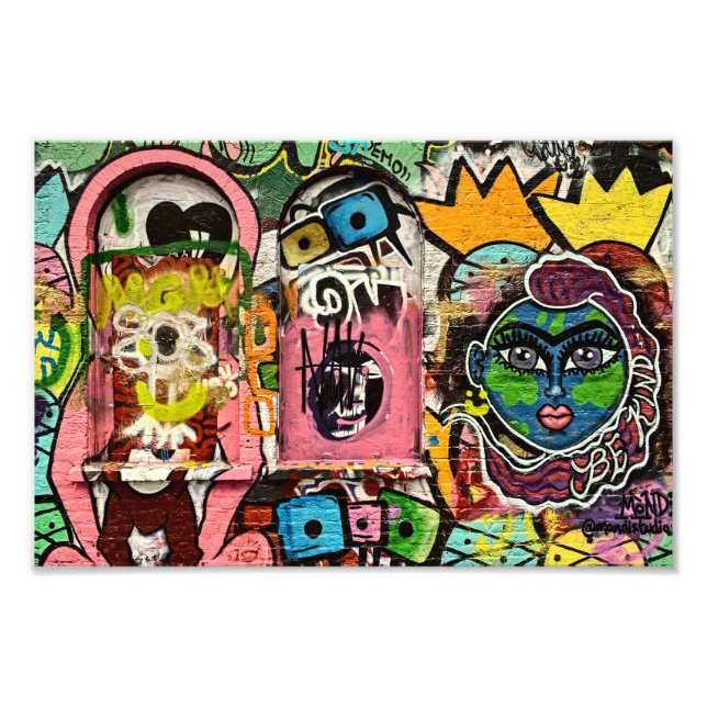 Impression Photo Brick Lane Street Art London (1120) (Devant)