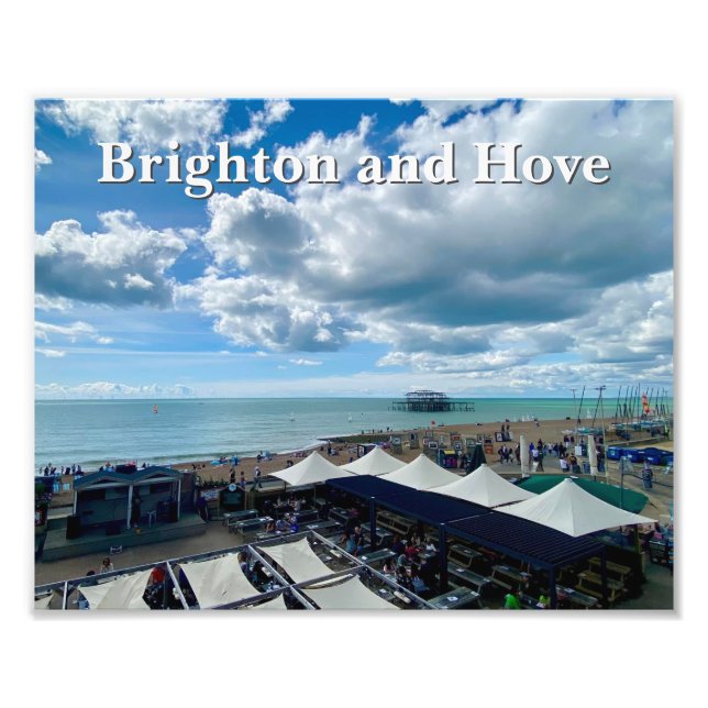 Impression Photo Brighton et Hove Beach en été (Devant)