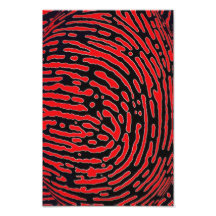 Bulle d'empreintes digitales