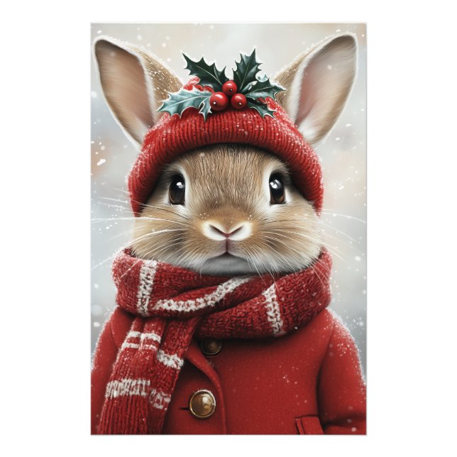 Impression Photo Bunny Winter (Devant)