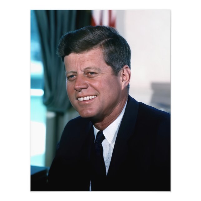 Impression Photo Bureau ovale Président John F. Kennedy (Devant)