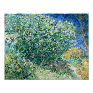 Impression Photo Bush lilas (lilas) par Vincent van Gogh