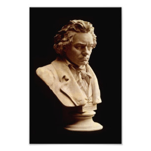 Impression Photo Buste statue de Beethoven
