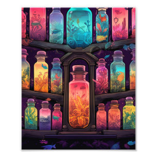 Impression Photo Cabine de sorcière mystique